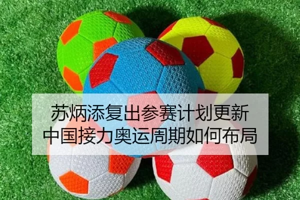 苏炳添复出参赛计划更新 中国接力奥运周期如何布局